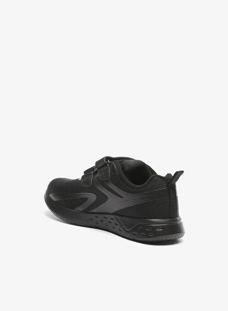 Dash Kids' Textured Hook and Loop Closure Sports Shoes