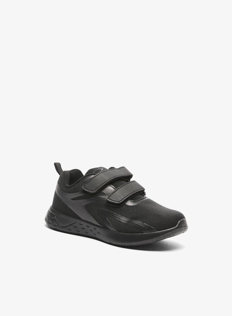 Dash Kids' Textured Hook and Loop Closure Sports Shoes - Image 3