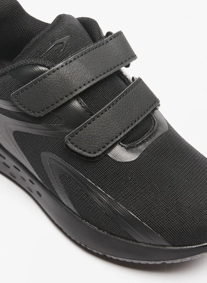 Dash Kids' Textured Hook and Loop Closure Sports Shoes