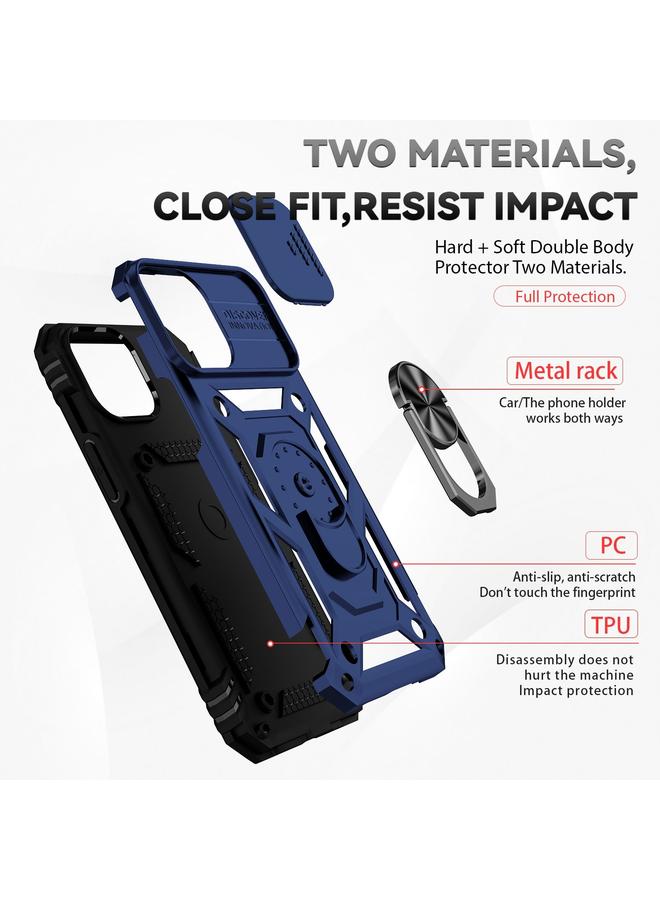 erorex Case For iPhone 14 Sliding Camshield Holder Phone Case - Image 2