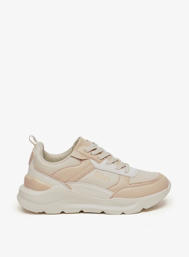 لي كوبر Women's Panelled Lace-Up Shoes