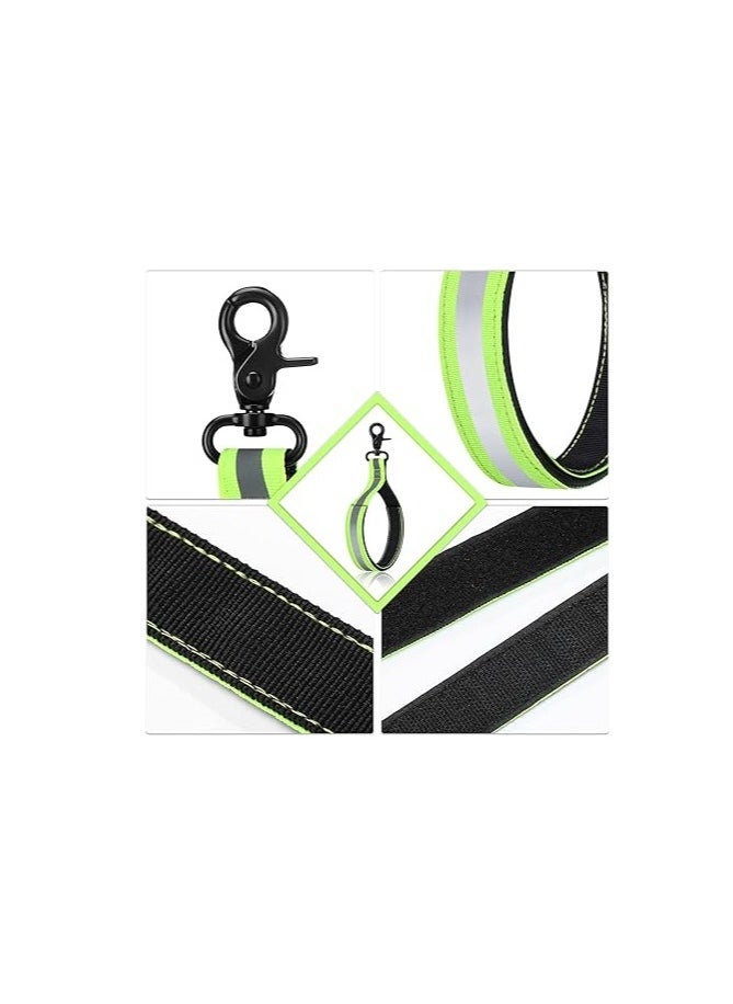 3 Pieces Heavy Duty Firefighter Glove Strap Set with Reflective Trim - Durable Fire Gear Accessories for Secure Storage  - Image 3