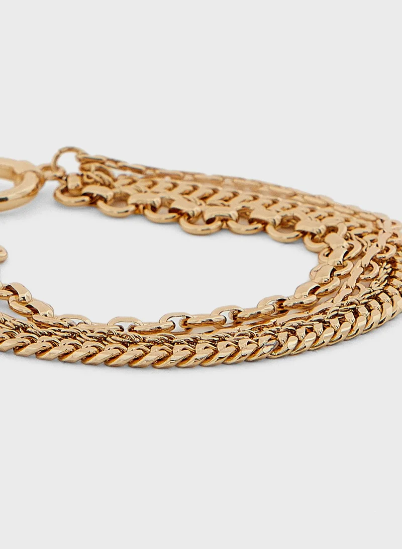 ELLA 4 Layer Chain Bracelet