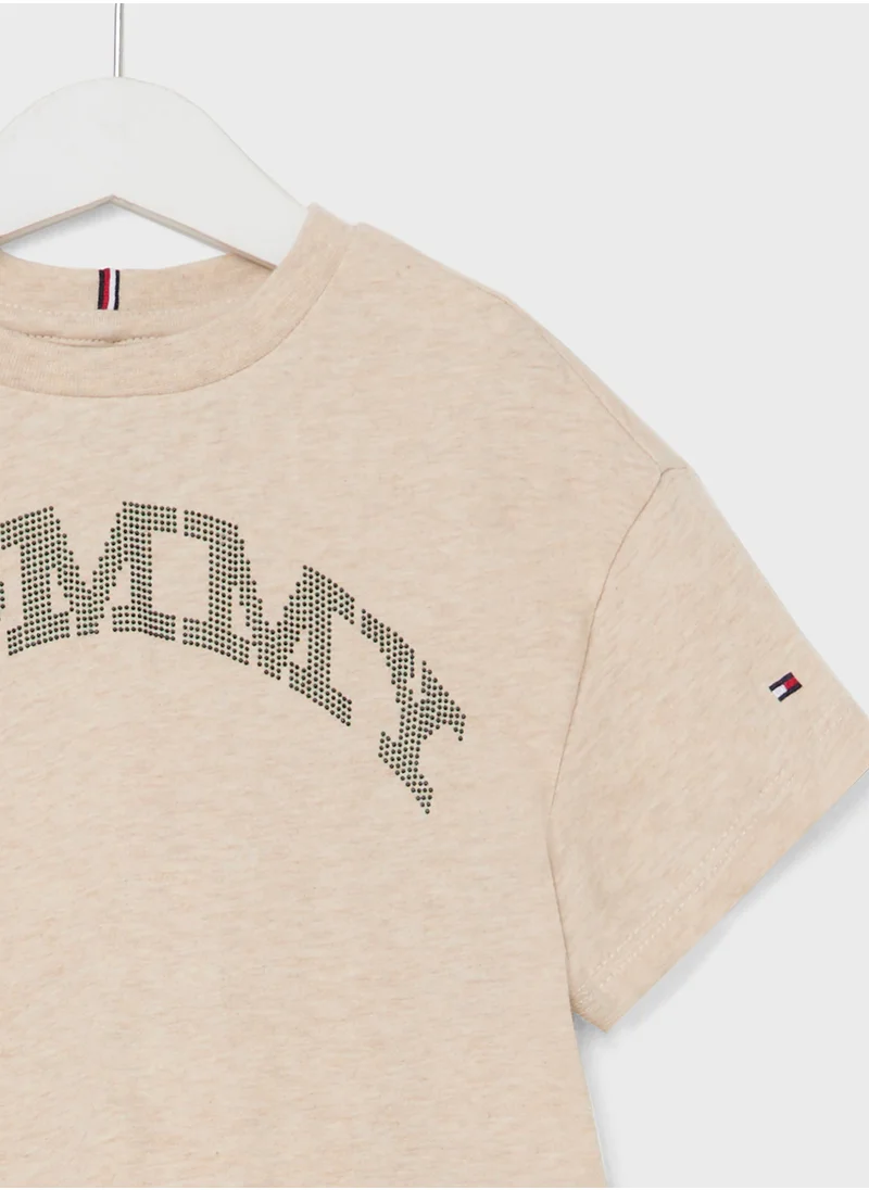 تومي هيلفيغر TOMMY DOT FOIL TEE SS