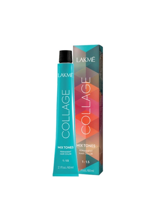 LAKME Collage Mix Tones Permanent Hair Color 0/50 , Mahogany ,60 Ml  - Image 2