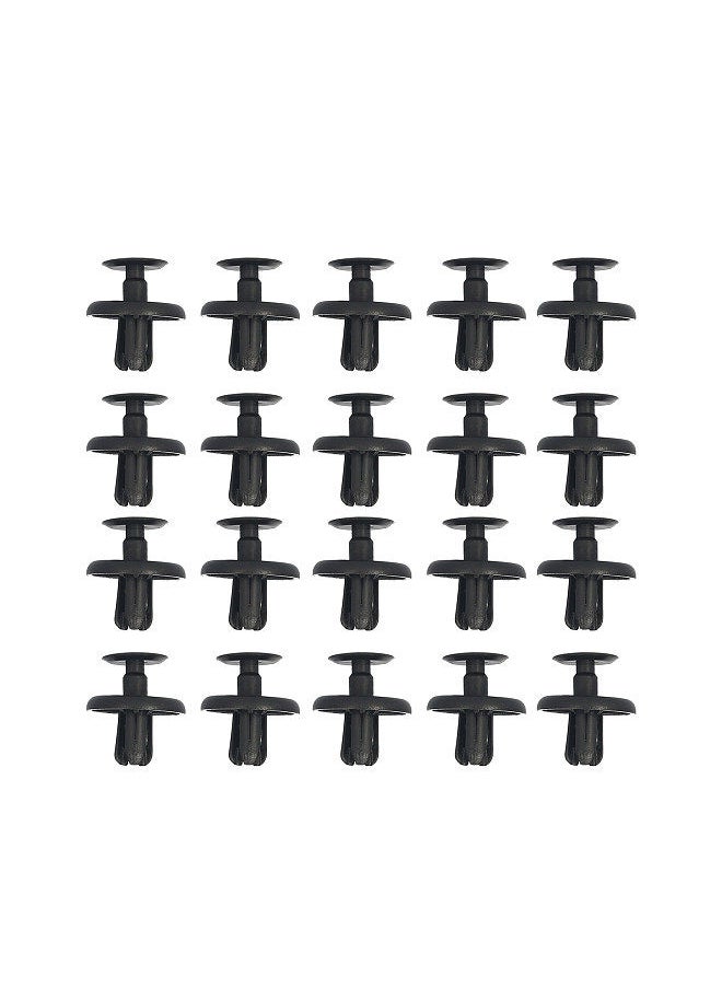 Generic - 20PCS Retainer Splash Shield Clips Nylon Push Type 90467-07201 Replacement for Lexus Toyota - Image 1
