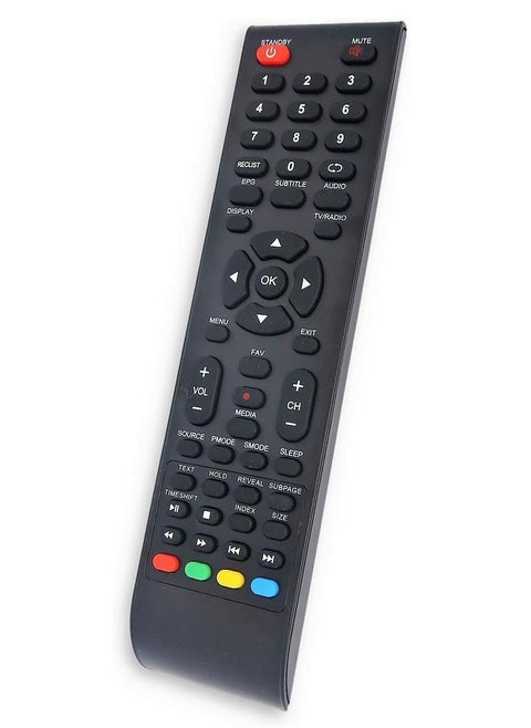 New Replacement Remote Control, Remote Control Fit, Universal Remote Control Compatible with TV Baird TI24013DBR TI2405DVDACJ TI2405DVDSCJ