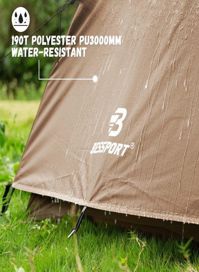 Bessport Camping Tent for 3 Person, Lightweight Backpacking Tent Waterproof Windproof Two Doors Easy Setup Double Layer Outdoor Tents for 3 to 4 Seasons, Suitable for Outdoor,Hiking,Camping - Image 5