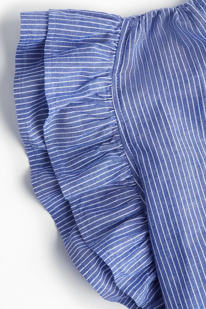 H&M Frill-trimmed blouse
