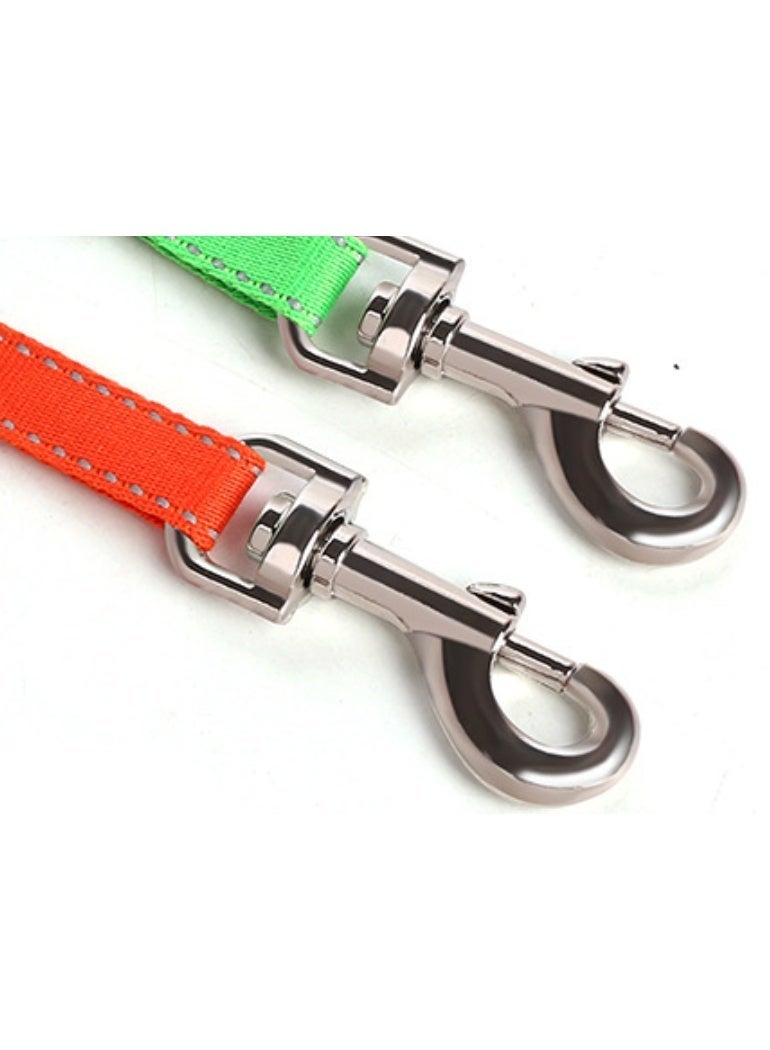 مقود عاكس قابل للسحب للحيوانات الأليفة مزود بقفل مزدوج للكوابح رمادي/أسود 22 x 10سم - Image 3