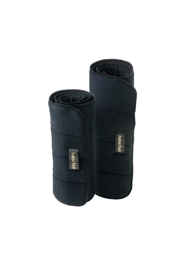 Back on Track Back on Track Welltex No Bow Leg Wraps for Horses - Comfort, Support, and Protection, 1 Pair, 14" - Image 2