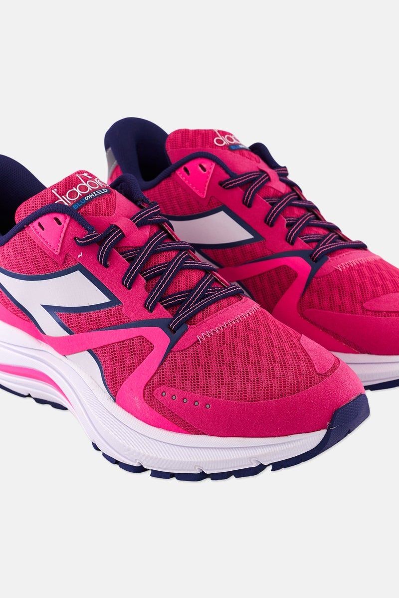 DIADORA Women Mythos Blushied 8 Vortice Lace Up Training Shoes, Pink - Image 3