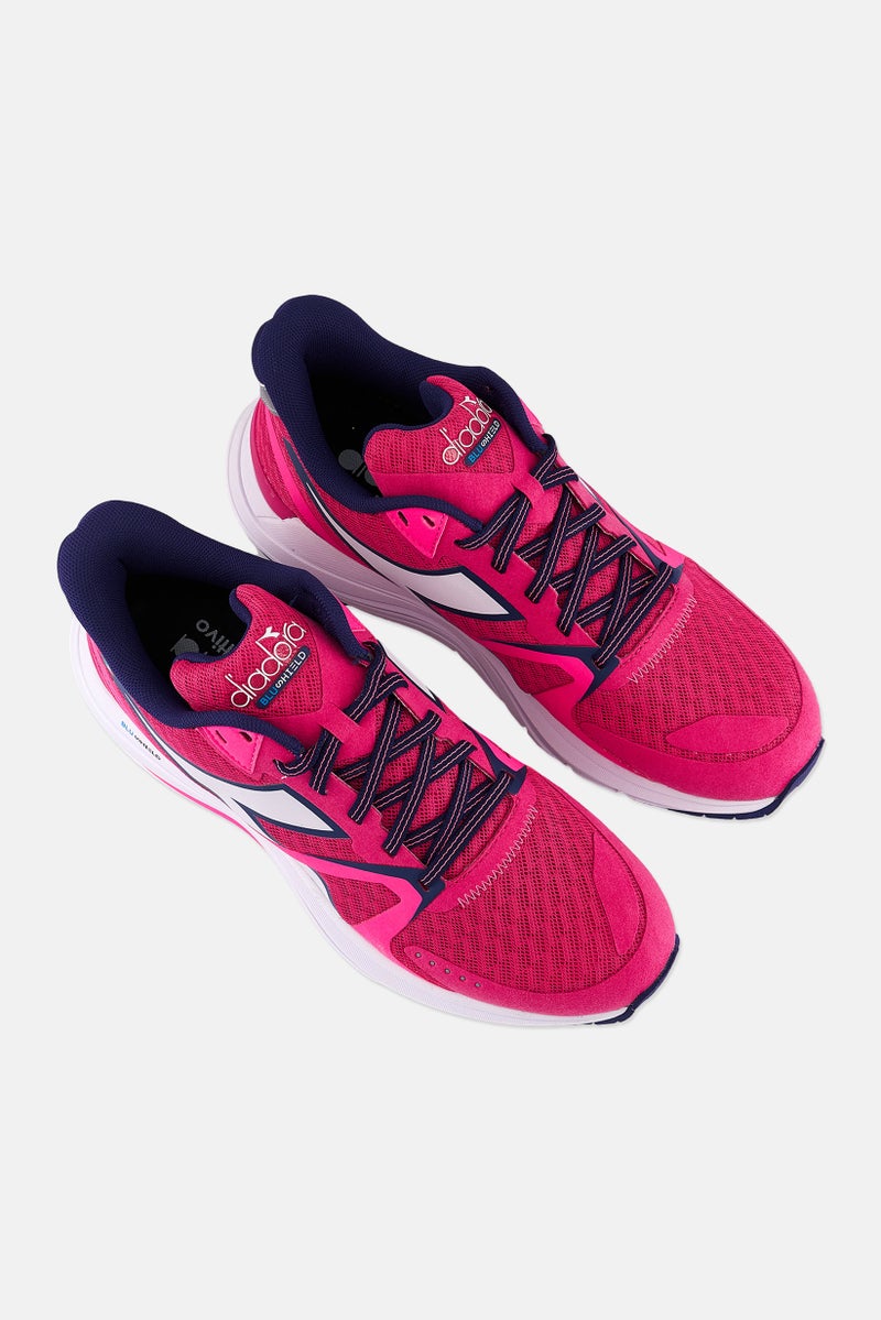 DIADORA Women Mythos Blushied 8 Vortice Lace Up Training Shoes, Pink - Image 4
