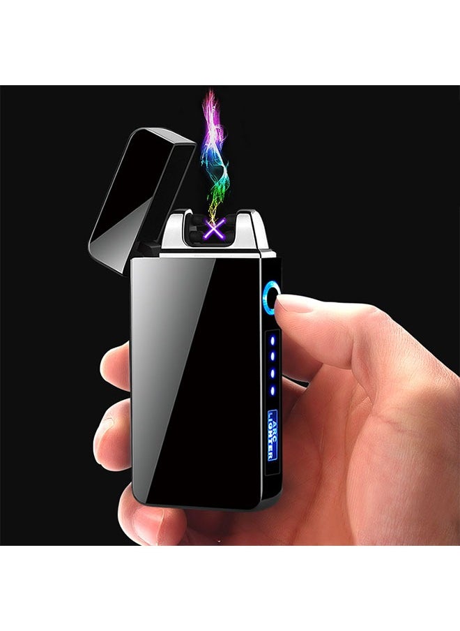 Electric Touch Lighter USB Type C Rechargeable Lighter Dual Arc Lighter Waterproof Windproof Flameless Lighter with Flashlight for Candle Camping Hiking Adventure Gift for Men - pzsku/Z38F006EC791DB45392A1Z/45/_/1736473540/831b5530-0882-4cfb-9a6e-784e8d747d2f