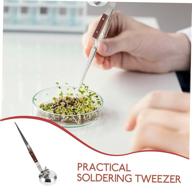 Ergonomic Rebound Tweezers For Jewelry Making Soldering And Metal Craft Pliers - Image 4