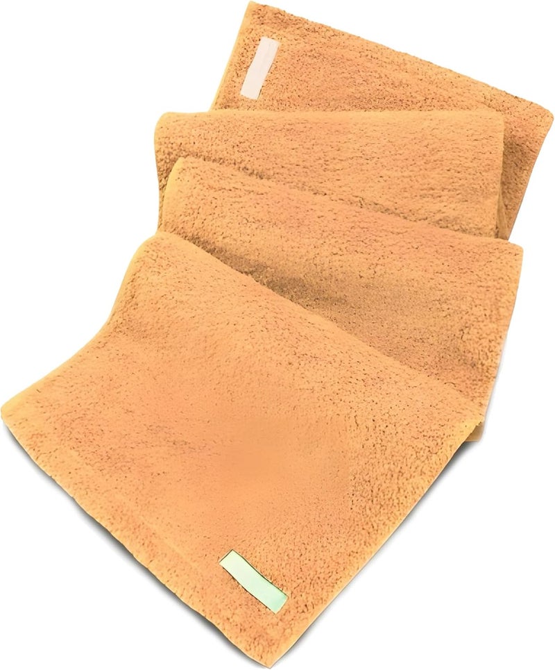 FACESOFT Eco Friendly Gym Towel for Working Out - Soft and Absorbent Cotton Exercise Towel - No Synthetic Microfibers or Plastics - Sweat Towel for Gym, Fitness, Sports, Yoga - Hazelnut - 1 Pc - Image 1