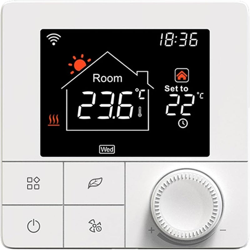 Smart Thermostat For Water Heating 3A Large LCD Voice App Weekly Programmable - Image 3
