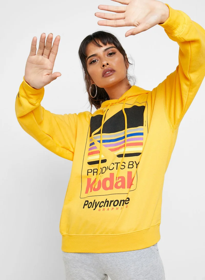 FOREVER 21 Kodak Graphic Hoodie