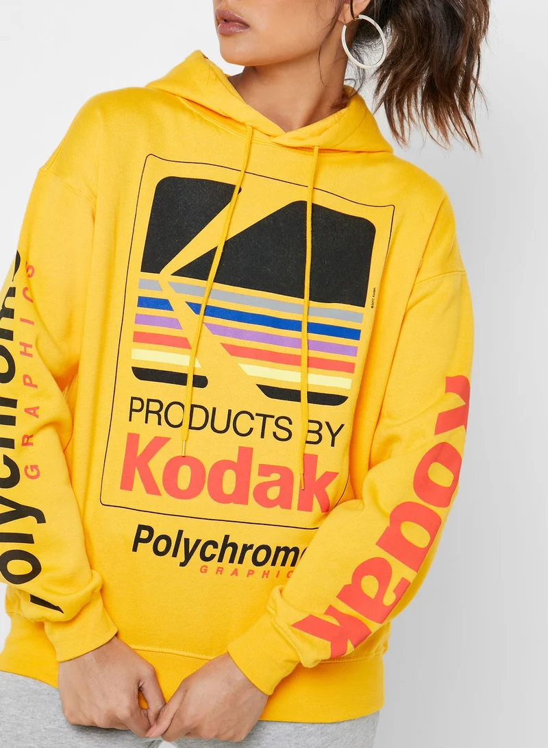 FOREVER 21 Kodak Graphic Hoodie