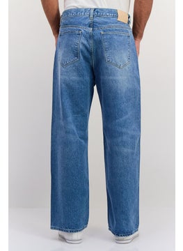 GANT Men Loose Fit Washed No Stretch Denim, Blue  - Image 2