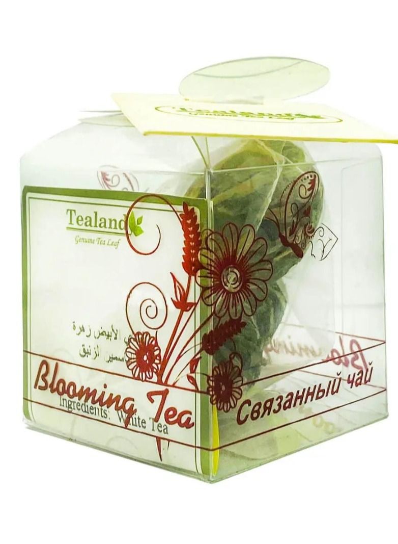 تيلاند الطبيعية تزهر حديقة القطيفة أوراق الشاي فضفاضة أوراق الشاي المدرفلة باليد كرات الشاي المزهرة - Image 3