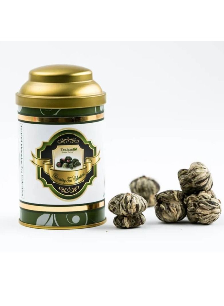 تيلاند الطبيعية تزهر حديقة القطيفة أوراق الشاي فضفاضة أوراق الشاي المدرفلة باليد كرات الشاي المزهرة - Image 2