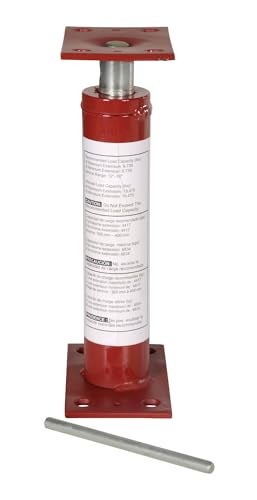 Vestil FJB-16 Basement Floor Jack 16 In. Maximum Height 9,738 Lb. Capacity Red - Image 1