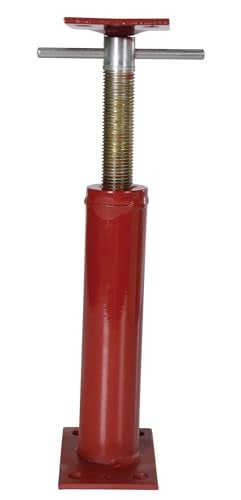 Vestil FJB-16 Basement Floor Jack 16 In. Maximum Height 9,738 Lb. Capacity Red - Image 2
