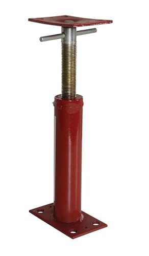 Vestil FJB-16 Basement Floor Jack 16 In. Maximum Height 9,738 Lb. Capacity Red - Image 4