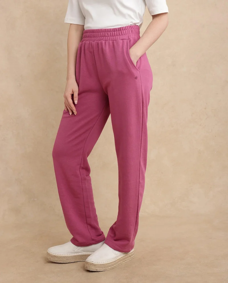 ريريزم Women's Terry Straight Fit Trackpants
