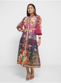 Khizana Abstract Print Dress  - Image 1