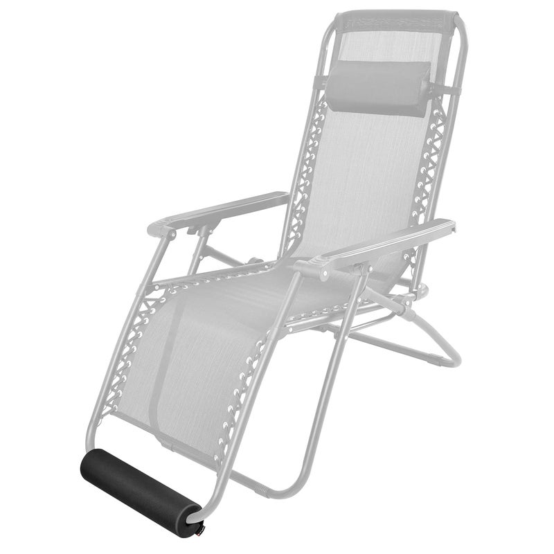 TOPJUM Zero Gravity Chair Cushion for Foot Rest, TOPJUM Footrest Cushion for Anti Gravity Folding Recliner, Footrest Padding for Patio Lawn Outdoor Chair, Lounge Accessory for Tall User - Image 3