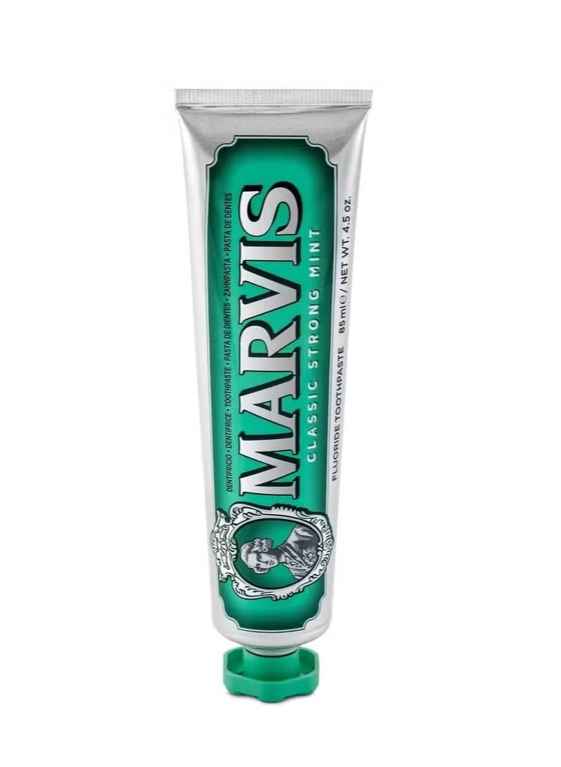 Marvis Classic Strong Mint Toothpaste With Xylitol 85Ml 45Oz - Image 3