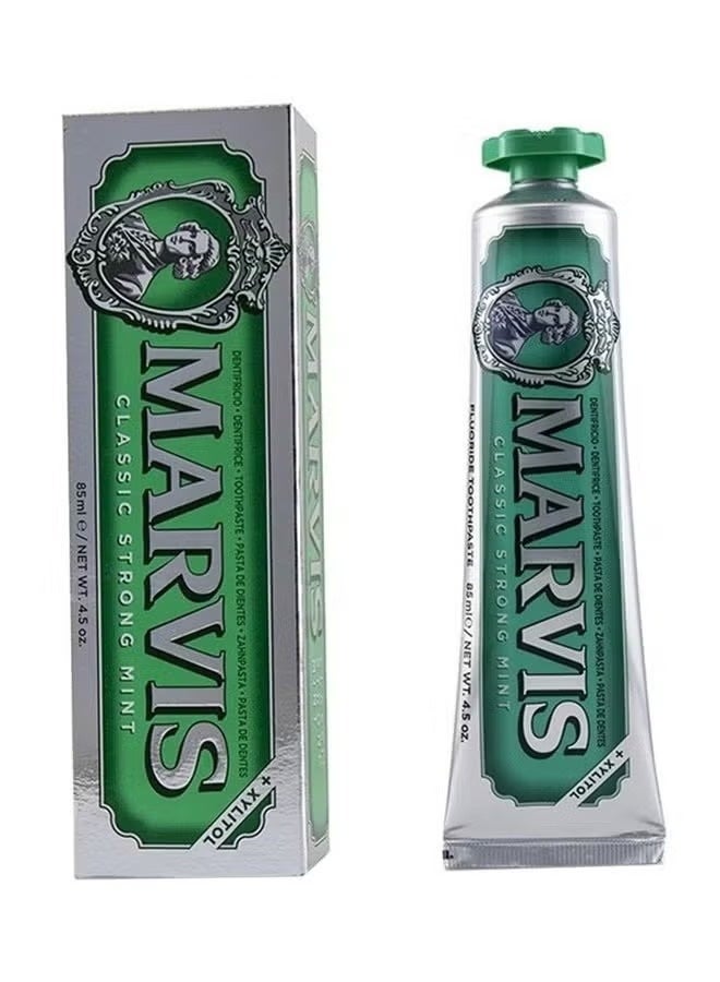 Marvis Classic Strong Mint Toothpaste With Xylitol 85Ml 45Oz - Image 1