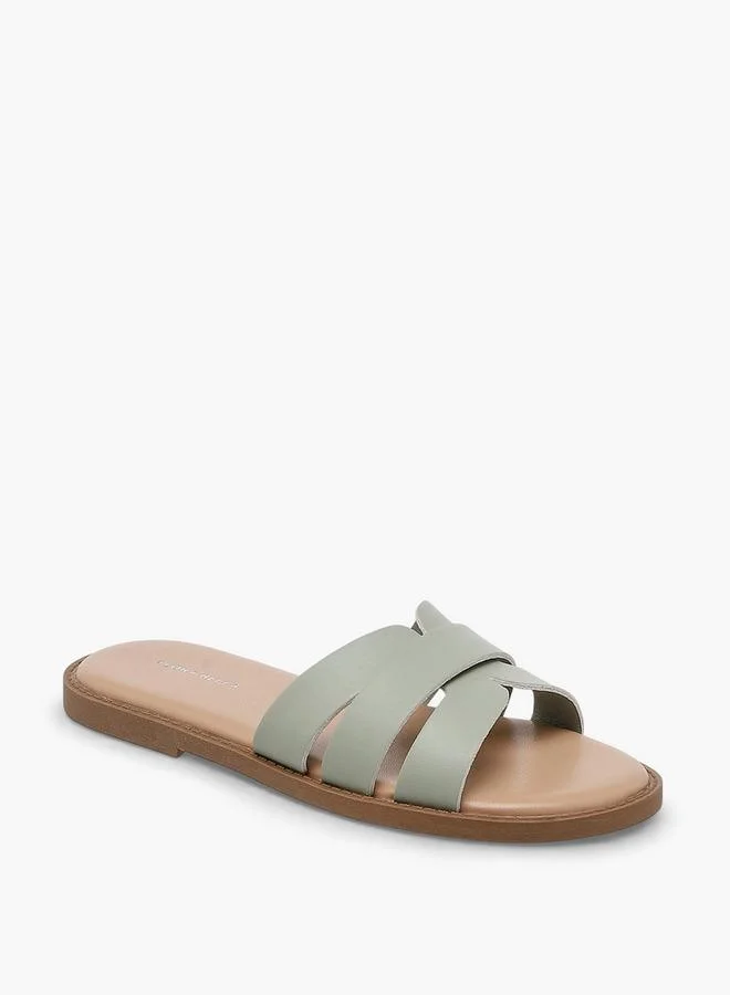 Flora Bella By Shoexpress Flora Bella Girls Slip-On Flat Sandals