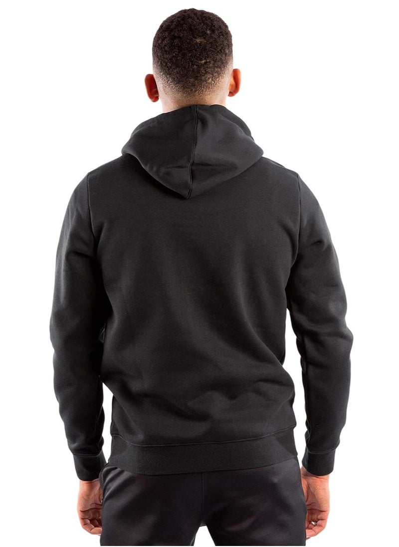 VENUM Venum mens Ufc Venum Authentic Fight Week Men's Pullover Hoodie - Black Hooded Sweatshirt  - Image 3