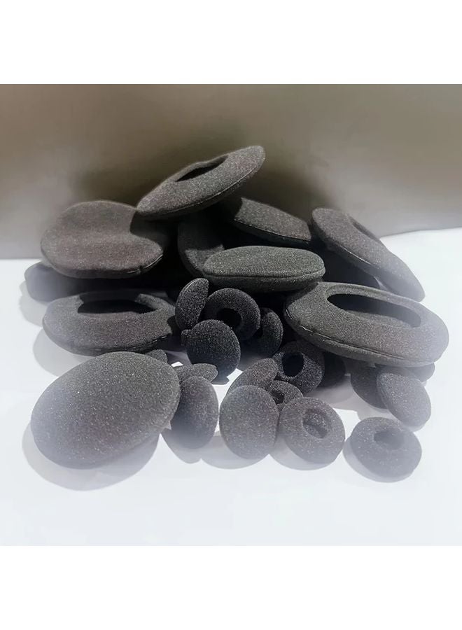 5 Pairs 23mm Round Earbud Covers Soft Anti Slip Headphone Protection - Image 2