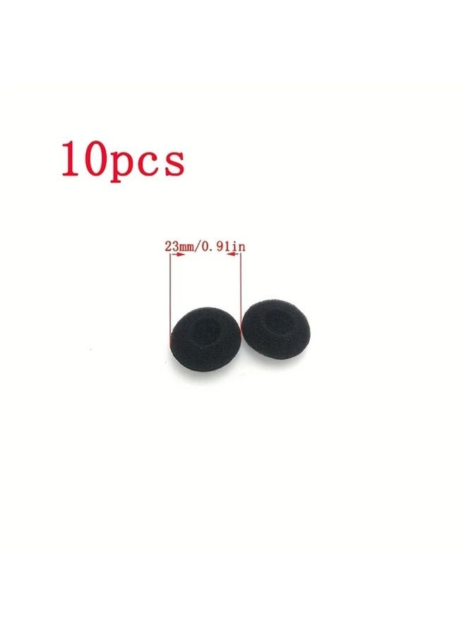 5 Pairs 23mm Round Earbud Covers Soft Anti Slip Headphone Protection - Image 1