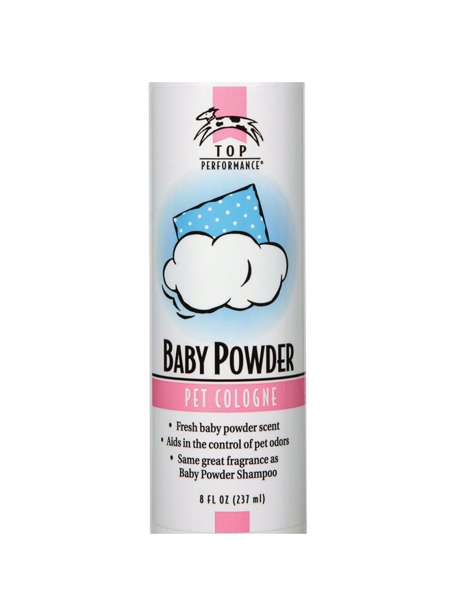 Top Performance Baby Powder Pet Cologne, 8-Ounce - Image 2