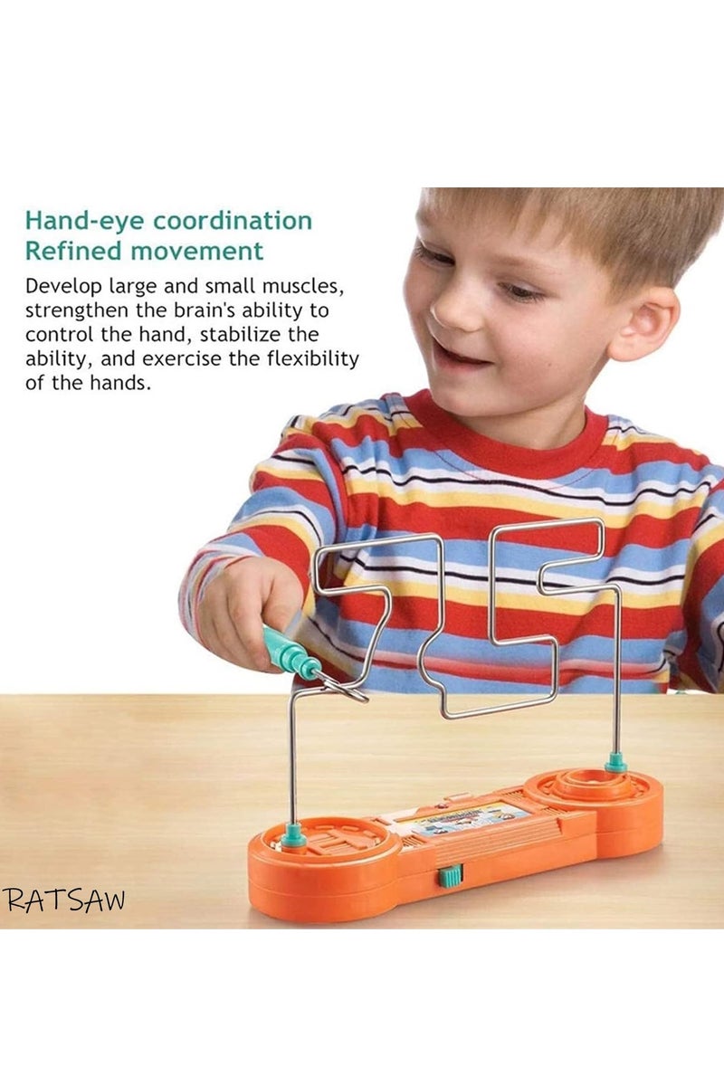 RATSAW Buzz Wire Maze Game – Skill-Building STEM Toy for Kids (Ages 5+) | Hands-On Learning & Party Fun Random Color  - Image 3