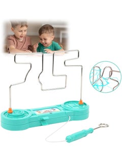 RATSAW Buzz Wire Game Electric Wire Collision Toy Concentration Exercises for Kids Classic Buzz Shock Bump Maze Game for Kids Educational Touch Maze Game for Party Game for Kids  - Image 2