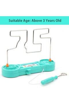 RATSAW Buzz Wire Game Electric Wire Collision Toy Concentration Exercises for Kids Classic Buzz Shock Bump Maze Game for Kids Educational Touch Maze Game for Party Game for Kids  - Image 5