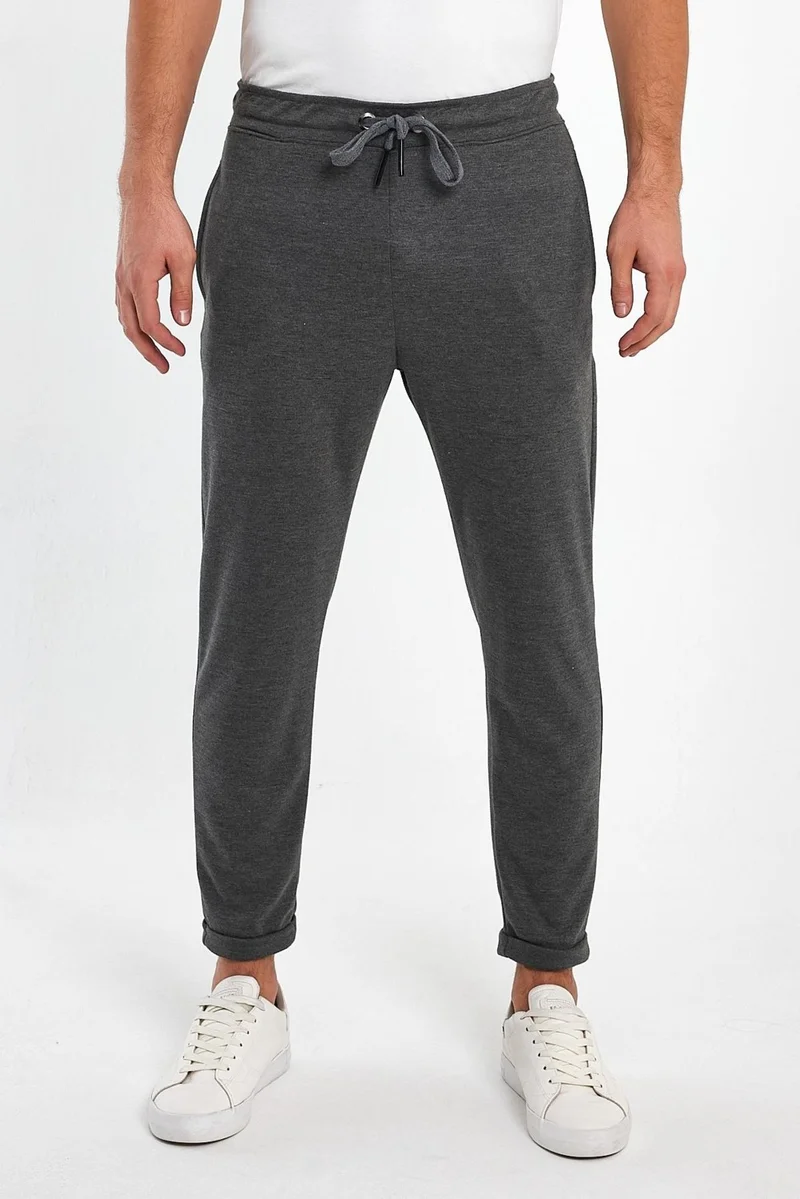 الكسندرجاردي Alexandergardı Elastic Waist Laced Double Leg Trousers (E23-50902)