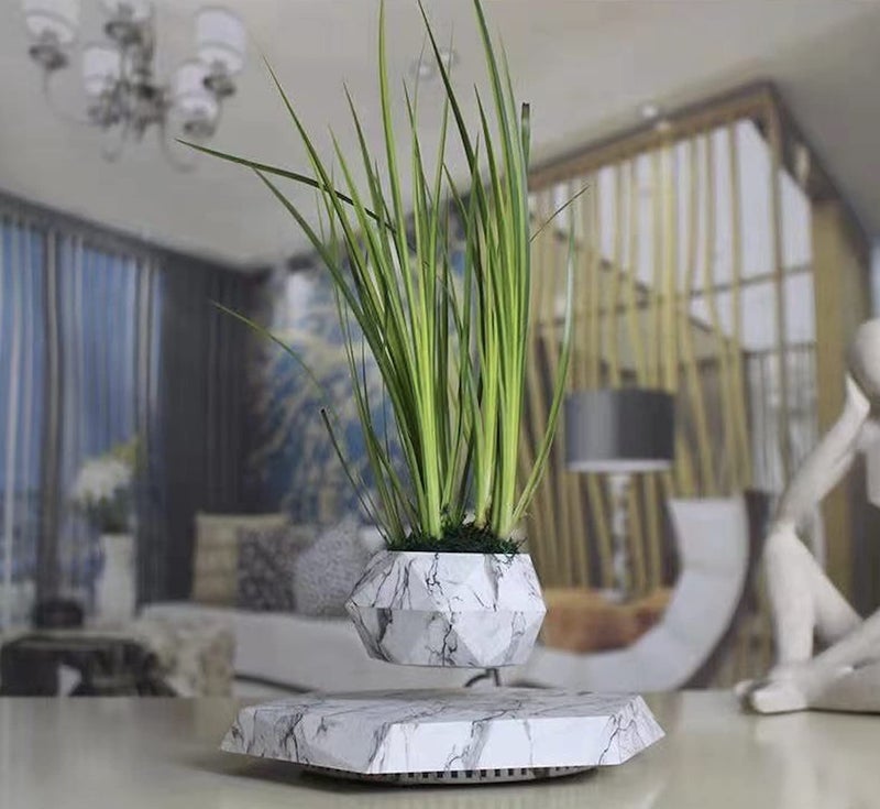 KIYOMING وعاء نباتي عائم من KIYOMING معلق لزرع الهواء وعاء بونساي وعاء زهور وعاء نباتي عائم للمنزل والمكتب - Image 5