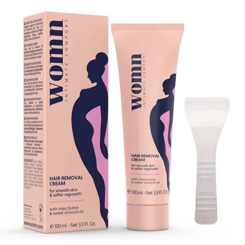 womn Intimate Comfort HAIR REMOVAL CREAM for bikini area underarms Smooth skin no razor bumps or cuts 33 Fl Oz - Image 3