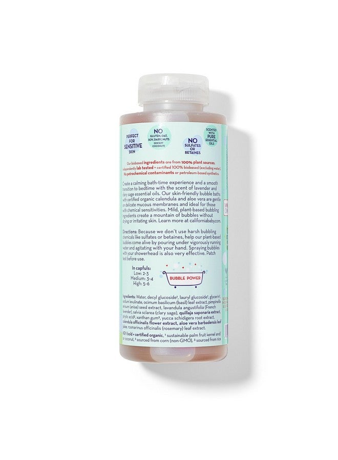 California Baby California Baby Eucalyptus Bubble Bath | 100% Plant-Based Kids Bubble Bath | Soothing Baby Bubble Bath | Free Bubble Wand Inside | 384 mL / 13oz - Image 1