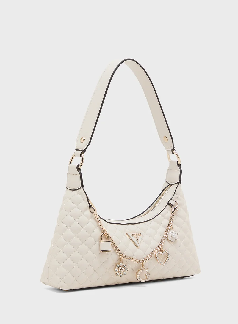 GUESS Everlee Top Zip Shoulder Bag