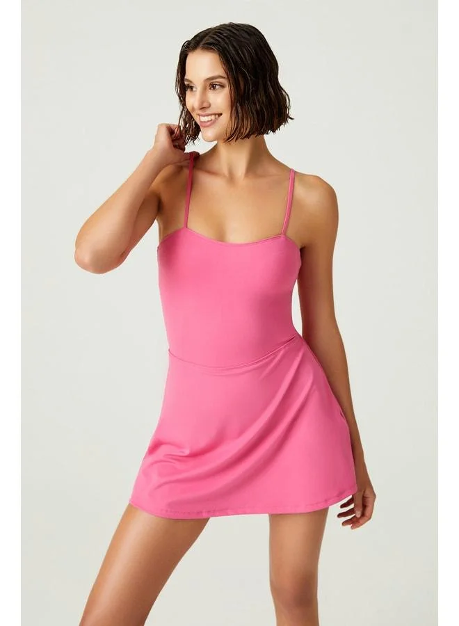 Los Ojos x Melodi Pink Tennis Dress Sport Dress.