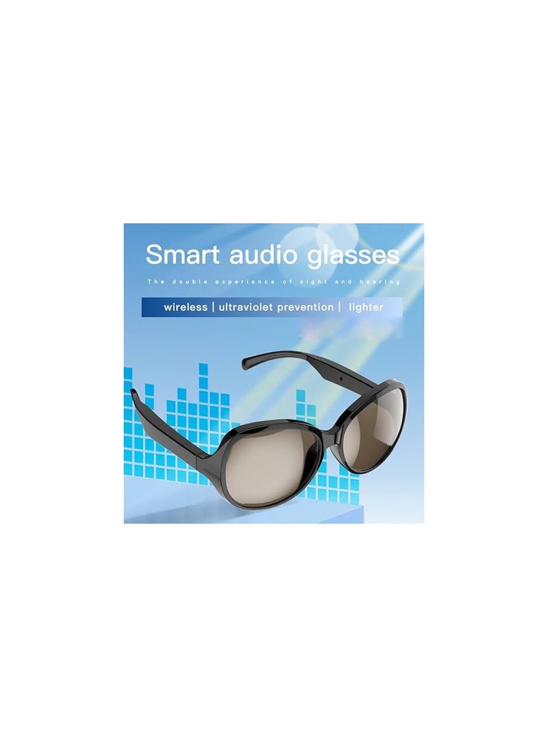 Smart Glasses, Bluetooth Sunglasses for Men Women, Music Glasses, Smart Sunglasses Built-in Micu0026Speakers, Outdoor UV Protection, Open Ear Smart Audio Glasses, Bluetooth 5.3 Glasses for Adults - Image 3