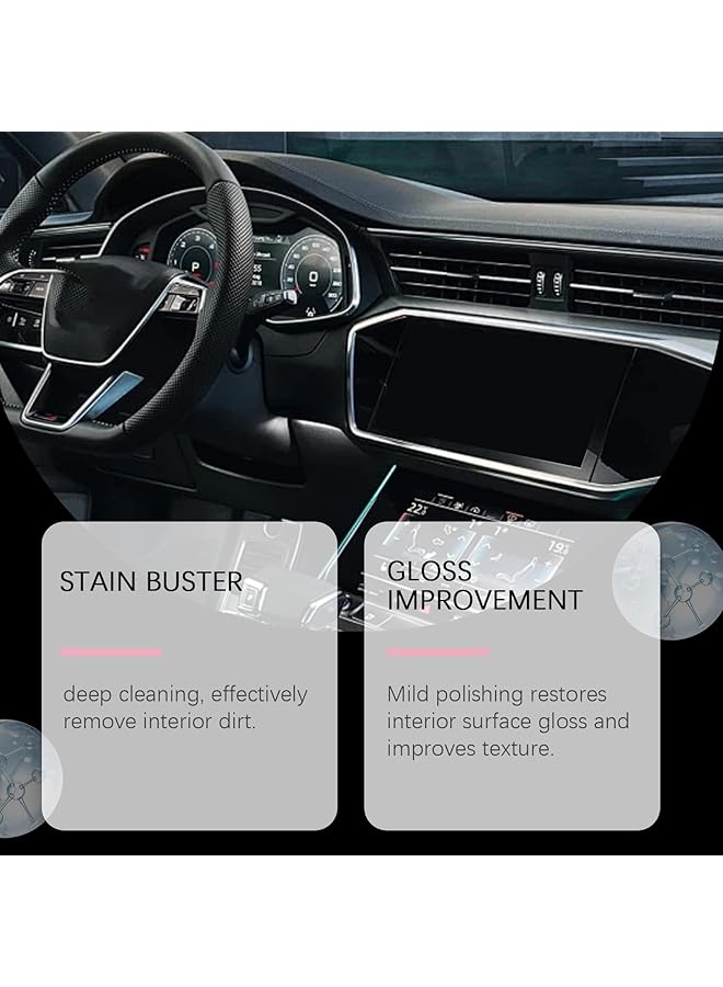 KASTWAVE Plastic Restorer For Cars, Ceramic Restorer For Black Plastic Trim, Dashboard, Bumpers & Rubber, Long-Lasting Plastic Repair For Trim, Buff For Shine, 120Ml - Image 3